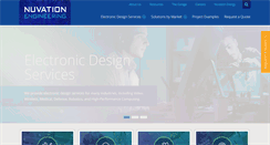 Desktop Screenshot of nuvation.com
